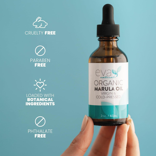 Óleo De Marula 100% Puro Eva Naturals Para Rosto E Corpo Mak - Imagem 7