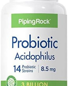Piping Rock Probiótico Acidophilus 14 Cepas De 3 Bilhões De