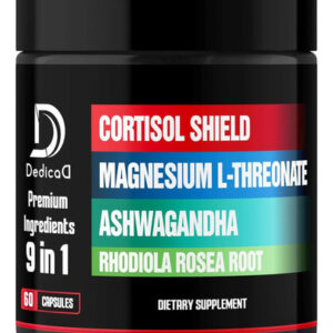 Escudo De Cortisol Dedicad 9 Em 1 - L-treonato De Magnésio E