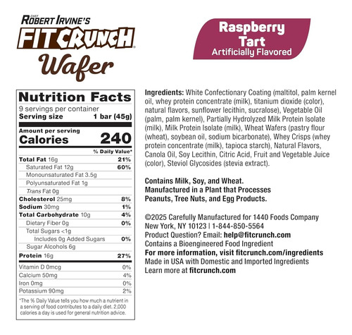 Barras De Proteína De Wafer Fitcrunch, 16g De Proteína E 1-3 - Imagem 7