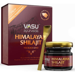 Shilajit 400mg Vasu Ayurveda: Impulsionador Himalaya