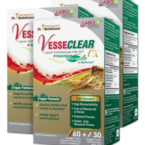 Labo Nutrition Vesseclear Cx: Nattokinase Nsk-sd + Gama Oriz