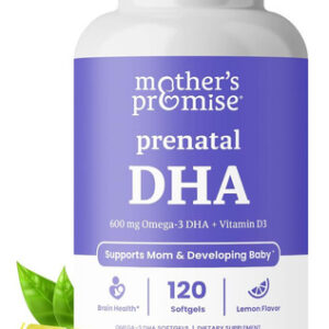 Dha Pré-natal Para Mulheres 600 Mg + 400 Ui De Vitamina D3