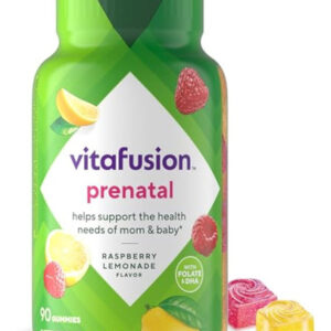 Vitaminas De Goma Pré-natal Vitafusion Framboesa