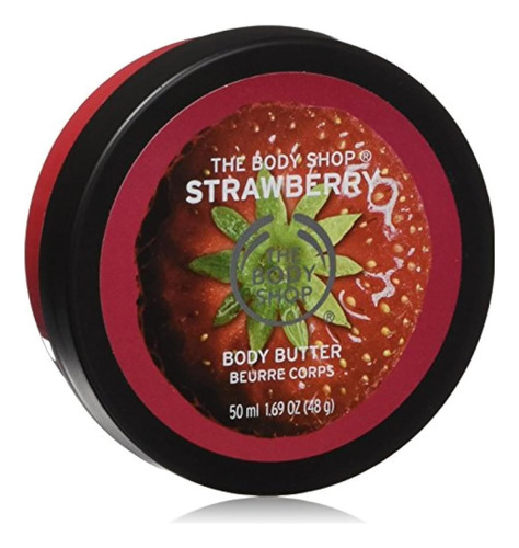 Manteiga Corporal De Morango The Body Shop Nutritiva E Hidra
