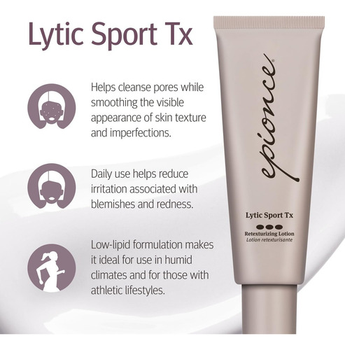 Epionce Lytic Sport Tx - Tratamento Para Pele Oleosa - Imagem 2