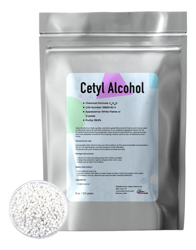 Produtos Químicos Cetílicos Da Talsen Cosmetic Grade 8 Oz 22