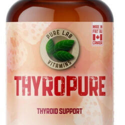 Pure Lab Vitamins - Thyropure 120 Vegi-caps - Suplemento De