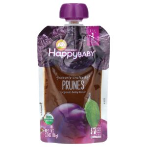 Happy Family Organics Happy Baby® Alimento Orgânico para Bebês Fase 1 Ameixas 99 g (35 oz)
