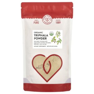 Pure Indian Foods Triphala Orgânica em Pó 227 g (8 oz)