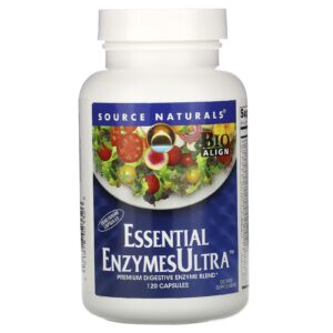 Source Naturals Enzimas Essenciais Ultra 120 Cápsulas