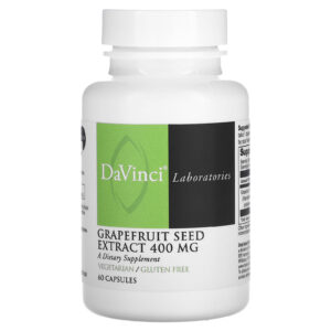 DaVinci Laboratories Extrato de Semente de Toranja 400 mg 60 Cápsulas
