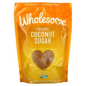 Wholesome Sweeteners Açúcar Orgânico de Palma de Coco 16 oz (454 g)