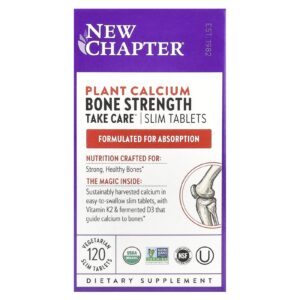 New Chapter Bone Strength Take Care 120 Comprimidos Finos Vegetarianos