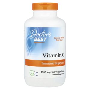 Doctors Best Vitamina C com QC 1.000 mg 360 Cápsulas Vegetais