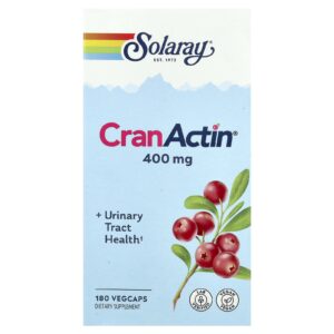 Solaray CranActin® Saúde do Trato Urinário 180 VegCaps