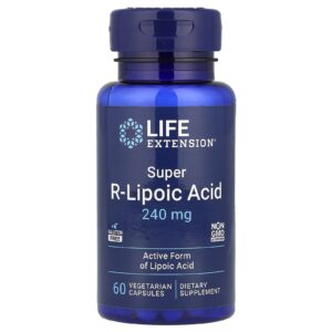 Life Extension Super Ácido Tióctico 240 mg 60 Cápsulas Vegetarianas