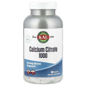 KAL Citrato de Cálcio 1000 333 mg 180 Comprimidos