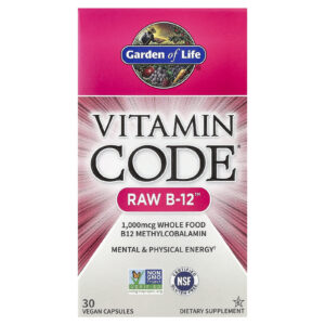 Garden of Life Vitamin Code Raw B-12 30 Cápsulas Veganas