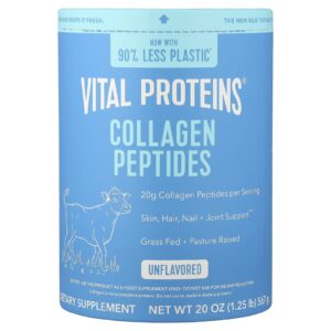 Vital Proteins Peptídeos de Colágeno Sem Sabor 567 g (125 lb)