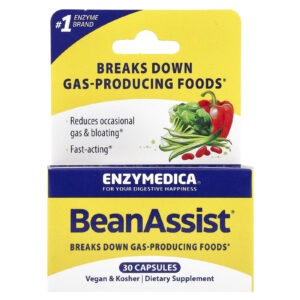 Enzymedica BeanAssist® 30 Cápsulas