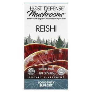 Host Defense Mushrooms™ Reishi 120 Cápsulas