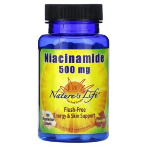 Natures Life Niacinamida 500 mg 100 Comprimidos Vegetarianos