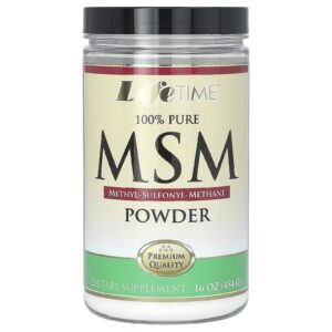 LifeTime Vitamins MSM em Pó 454 g (16 oz)