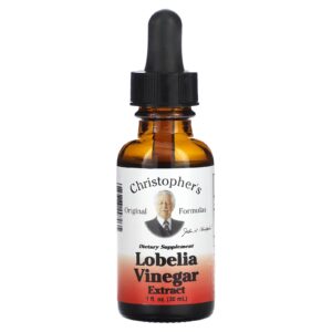 Christophers Original Formulas Extrato de Vinagre de Lobélia 30 ml (1 fl oz)