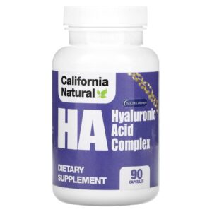 California Natural HA Complexo de Ácido Hialurônico 90 Cápsulas