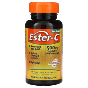 American Health Ester-C 60 Cápsulas Vegetarianas