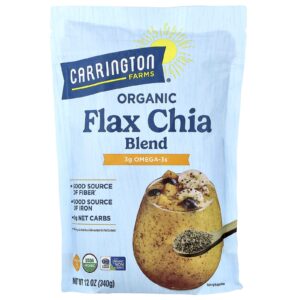 Carrington Farms Mistura de Linhaça e Chia Orgânicas 340 g (12 oz)