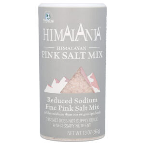 Himalania Mistura de Sal Rosa Fino com Sódio Reduzida do Himalaia 369 g (13 oz)
