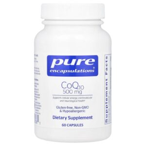Pure Encapsulations CoQ10 500 mg 60 Cápsulas