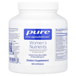 Pure Encapsulations Nutrientes para Mulheres 180 Cápsulas