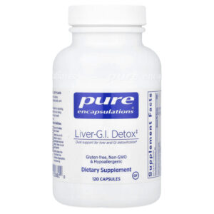 Pure Encapsulations Fígado-GI Detox 120 Cápsulas