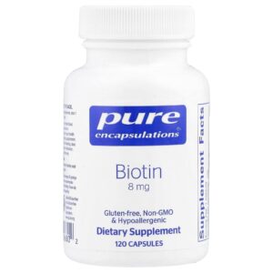 Pure Encapsulations Biotina 8 mg 120 Cápsulas