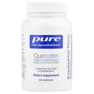 Pure Encapsulations Quercetina 120 Cápsulas (250 mg por Cápsula)