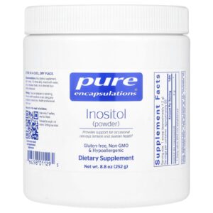 Pure Encapsulations Inositol em Pó 252 g (88 oz)