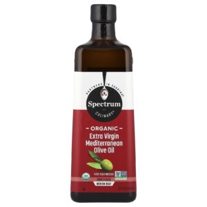 Spectrum Culinary Óleo de Oliva Mediterrânea Extravirgem Orgânico 946 ml (32 fl oz)
