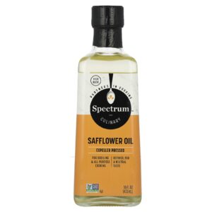 Spectrum Culinary Óleo de Cártamo Extraído em Prensa 473 ml (16 fl oz)