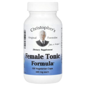 Christophers Original Formulas Fórmula Tônica Feminina 440 mg 100 Cápsulas Vegetarianas