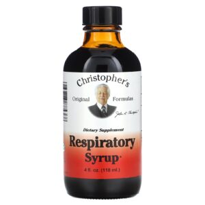Christophers Original Formulas Xarope Respiratório 118 ml (4 fl oz)