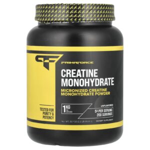 Primaforce Creatina Mono-Hidratada Sem Sabor 1.000 g (22 lb)