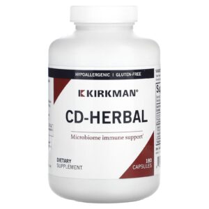 Kirkman Labs CD-Herbal 180 Cápsulas