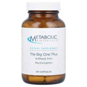 Metabolic Maintenance The Big One Plus Multivitamínico Sem Ferro 90 Cápsulas
