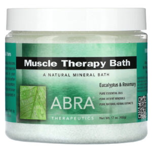 Abra Therapeutics Muscle Therapy Bath Eucalipto e Alecrim 482 g (17 oz)