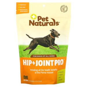 Pet Naturals Quadril + Joint Pro Para Cães 60 Mastigáveis 318 g (112 oz)