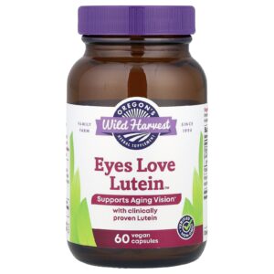 Oregons Wild Harvest Eyes Love Lutein™ 60 Cápsulas Veganas