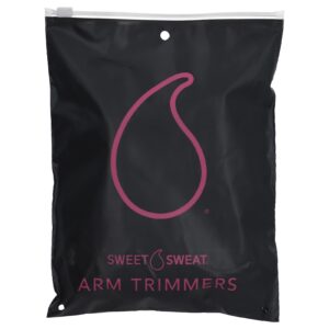 Sports Research Sweet Sweat Protetores para os Braços Médio Preto e Rosa 1 Par